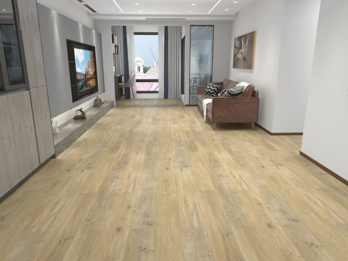 Floor Tek Aqua Cape Sands 7.5"x48"x12mm Laminate Flooring