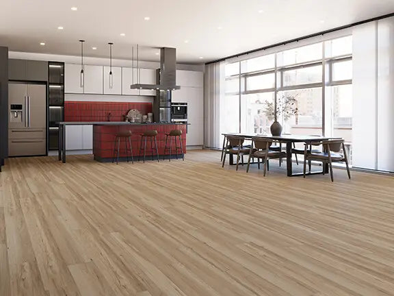 Good Fellow Arctik Maple 6"x48" Luxury Vinyl Flooring