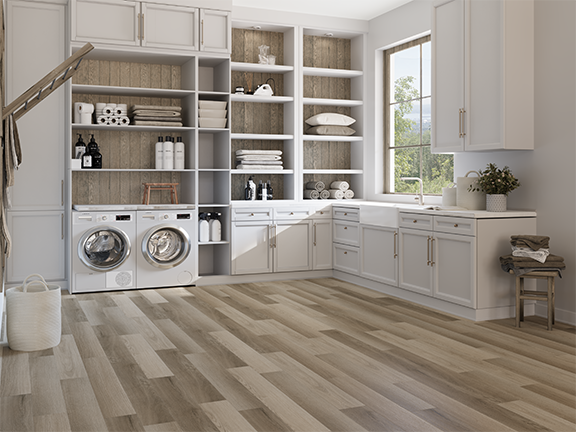 Good Fellow Arctik Stavern 6"x48" Luxury Vinyl Flooring