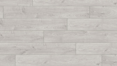 Eurostyle Atlas White 7"x54"x8mm Laminate Flooring