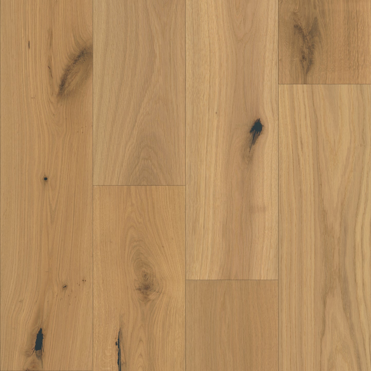 Happy Feet Natural Oak 14mm Hardwood Flooring 7.5"x75"