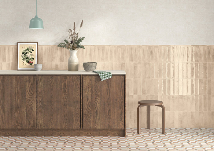 Bari Brown Decor 2x10 Polished Ceramic Subway Tile - Backsplash