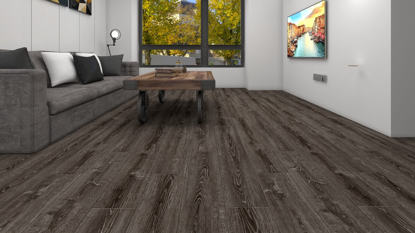 HTBC Eco Floor Bonney 7"x48"x8mm Laminate Flooring