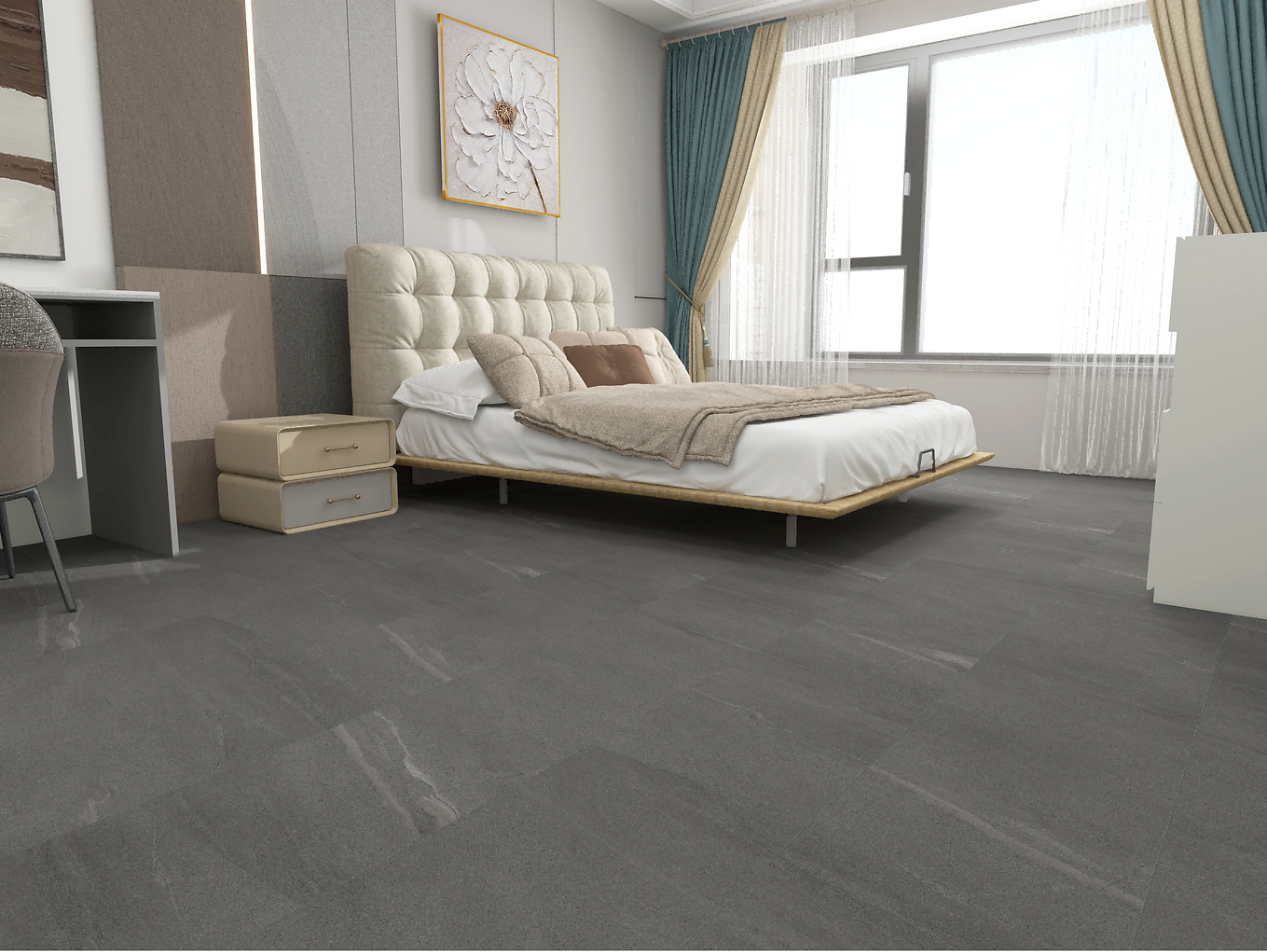Harbinger Craftsman Botswana 16"x32" Luxury Vinyl Flooring