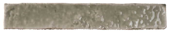 Brutalist Olive 2x10 Polished Ceramic Subway Tile - Backsplash