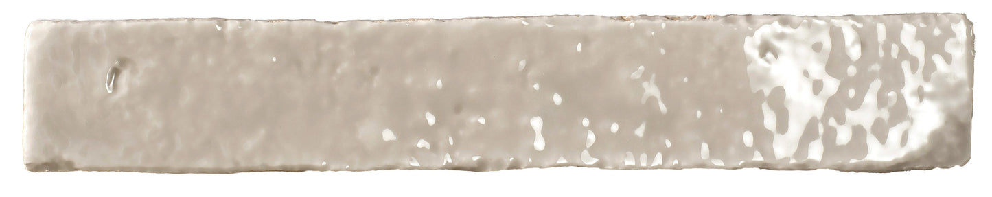 Brutalist Stone 2"x10" Glossy Subway Tile Backsplash