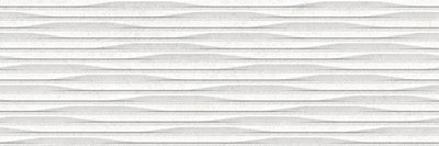 Cluny White Matte 13"x40" Decorative Porcelain Tile