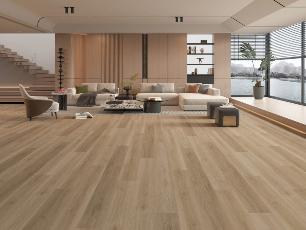 HTBC Maple Essence Canvas 9"x60"x12mm Laminate Flooring