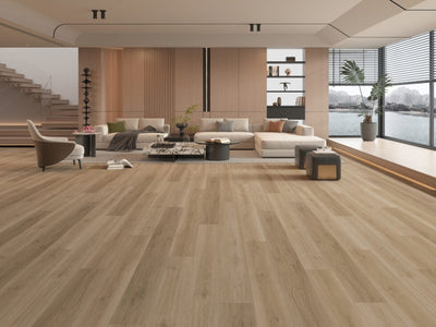 HTBC Maple Essence Canvas 9"x60"x12mm Laminate Flooring