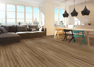Floor Tek Caroline Tango 9"x60" Luxury Vinyl Flooring