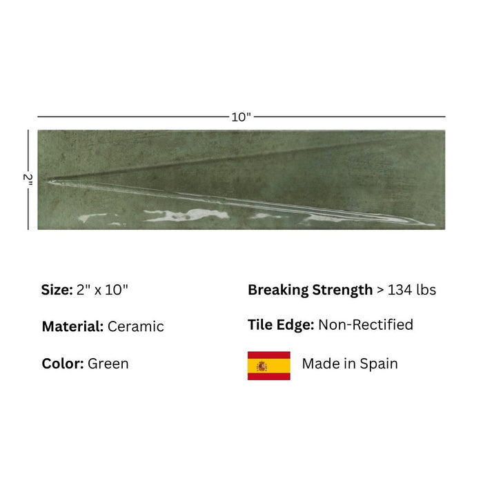 Bari Green Decor Glossy 2