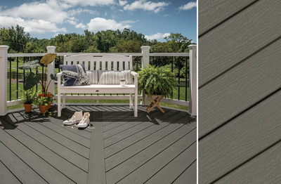Trex Enhance Clam Shell 1"x6"x16 ft. Groove Edge Decking Board