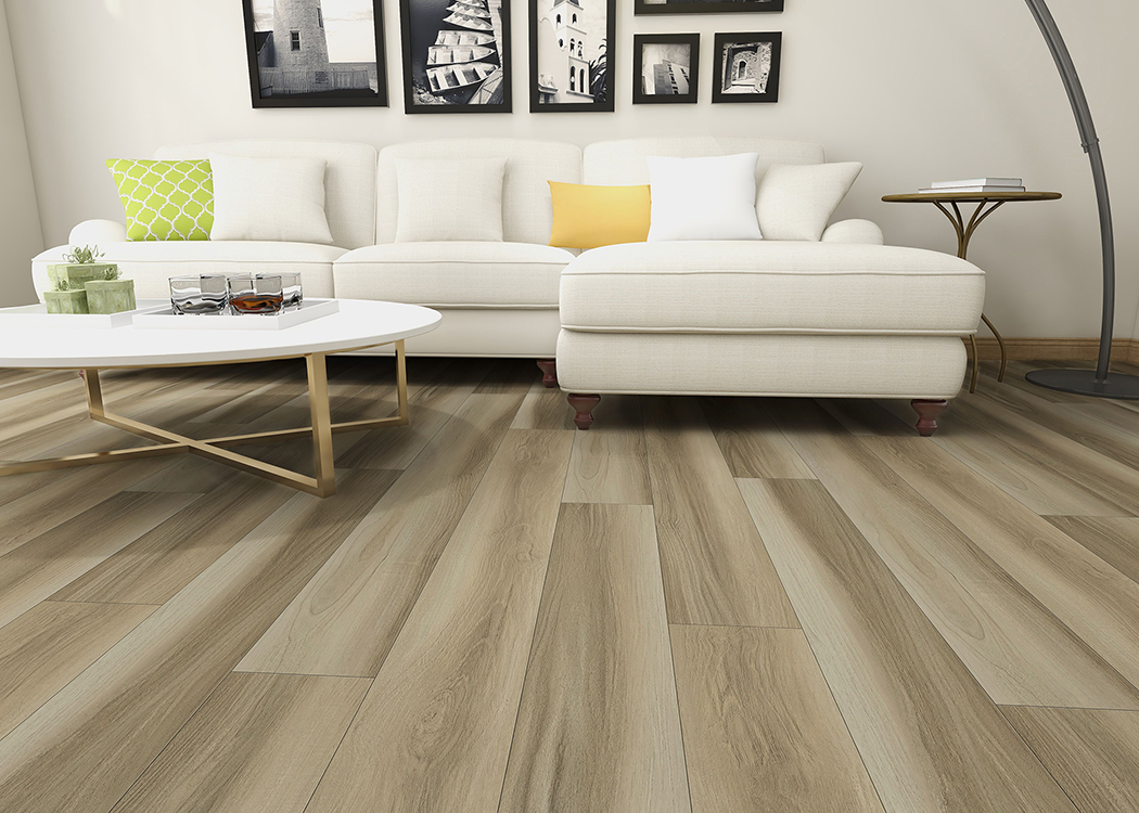 HTBC Durax Ash 9"x60"x5mm Luxury Vinyl Flooring