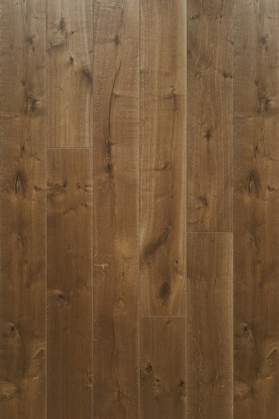 Crafted Brown 16mm Engineered Hardwood Flooring 9"x87"