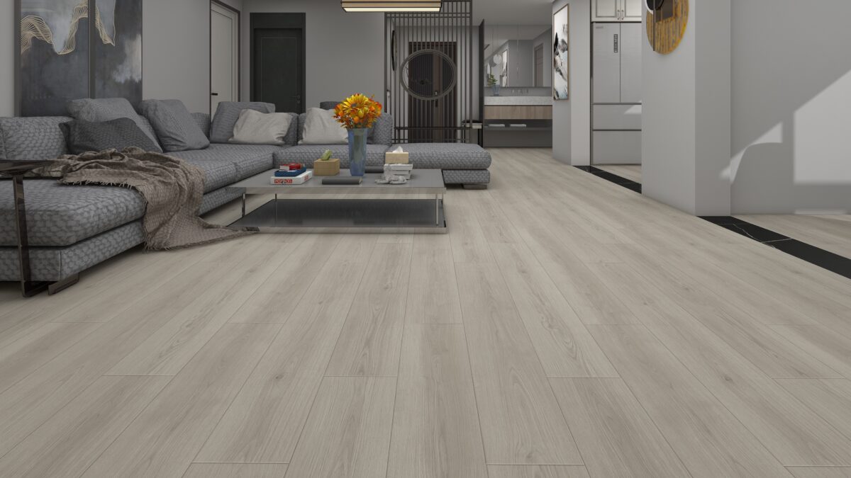 HTBC Eco Floor Crosby 7"x48"x8mm Laminate Flooring