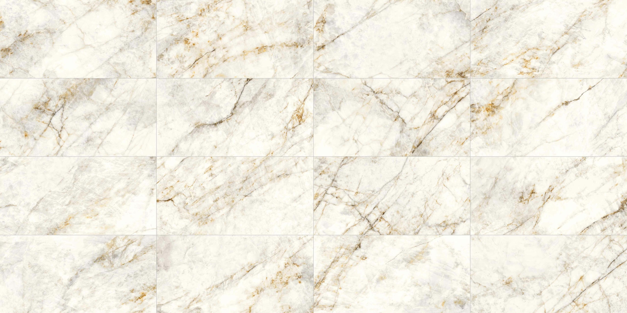 Cuarzo Reno 24x48 Polished Finish Marble Look Porcelain Tile
