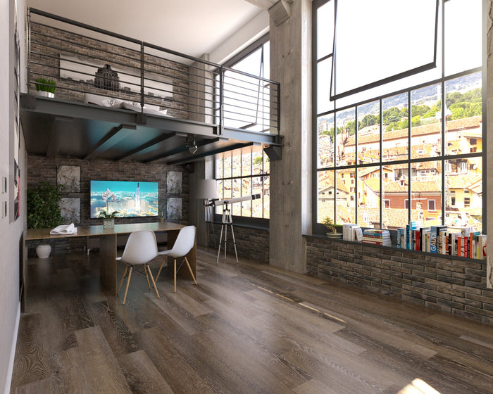 Driftwood Maple Fog 6.5mm SPC Luxury Vinyl Flooring 7