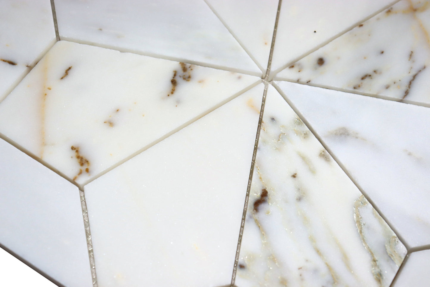 Dryas Calacatta Gold 12"x12" Polished Finish Marble Tile