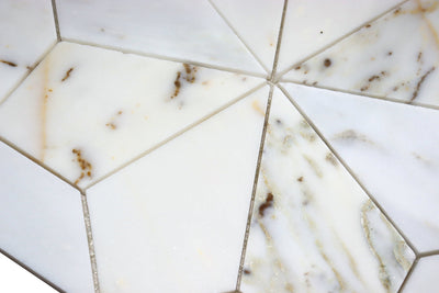 Dryas Calacatta Gold 12"x12" Polished Finish Marble Tile