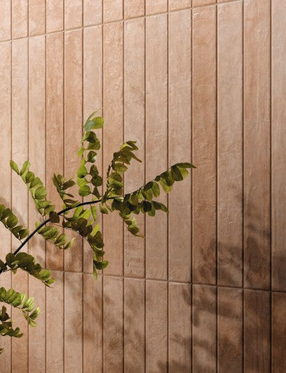 Domus Clay Red 2x18 Matte Porcelain Tile