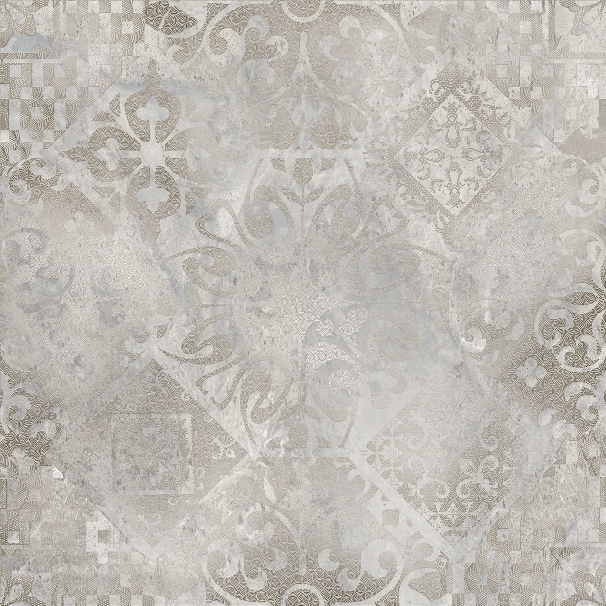Ellesmere Decor 24x24 Semi-Polished Patterned Porcelain Tile