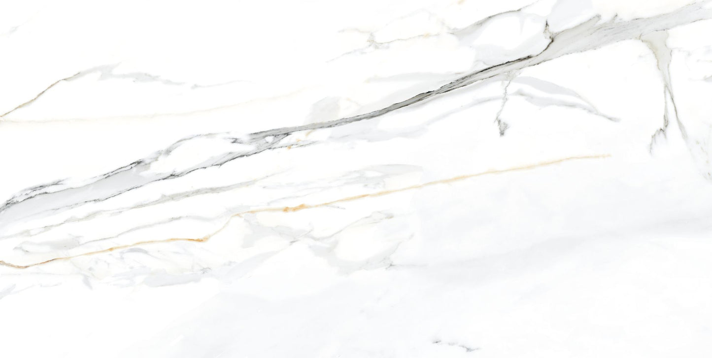 Emporio Calacatta 24x48 Matte Marble Look Porcelain Tile