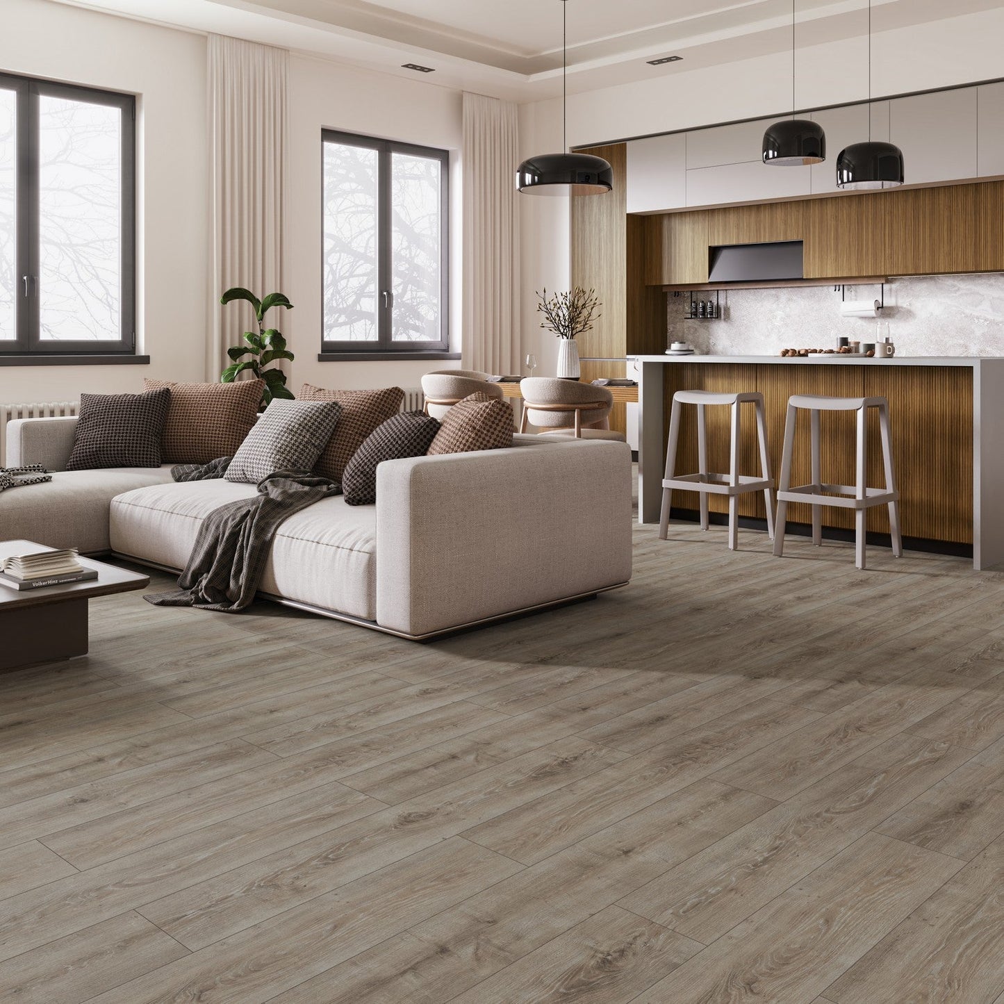 Taiga Artfloor River Parrot 8"x48"x8mm Laminate Flooring