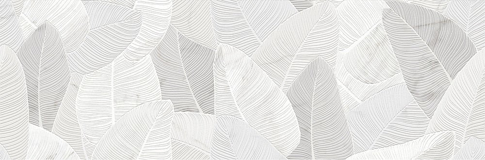 Fabula Glam Bianco Touch 13"x40" Matte Ceramic Tile