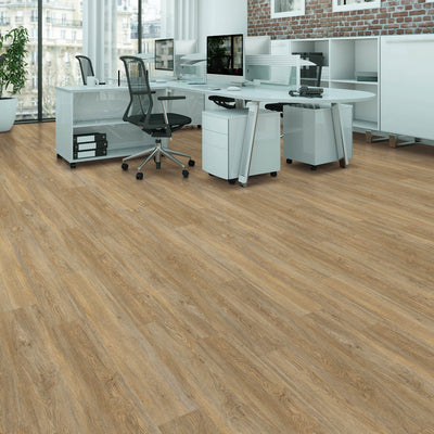 Next Floor Fairview Taupe 7"x48" Luxury Vinyl Flooring