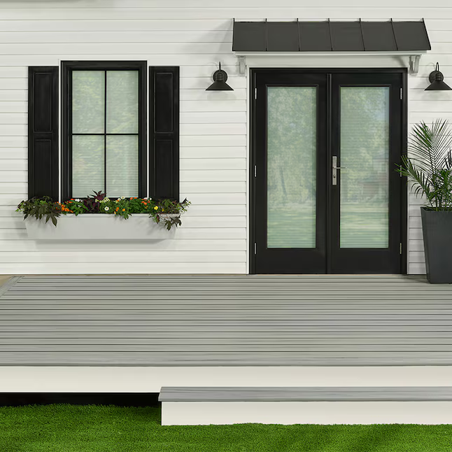Trex Enhance Foggy Wharf 1"x8"x12 ft. Fascia