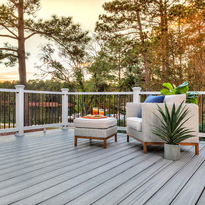 Trex Enhance Foggy Wharf 1"x8"x12 ft. Fascia