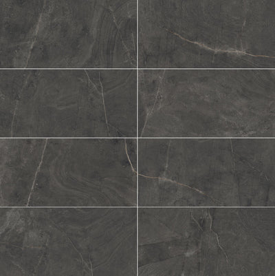 Gardena Nero 16x32 Matte Finish Porcelain Tile