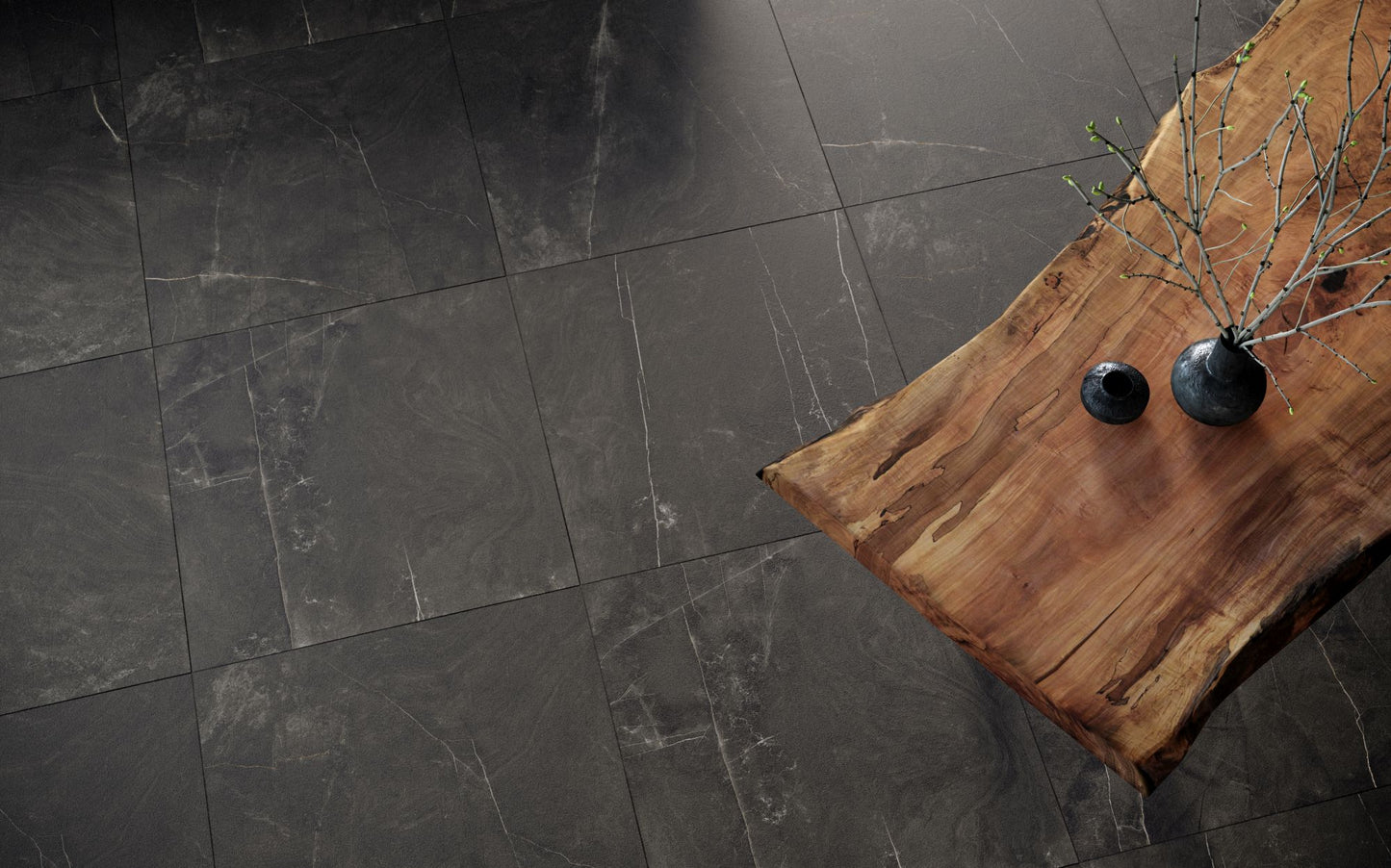 Gardena Nero 16x32 Matte Finish Porcelain Tile