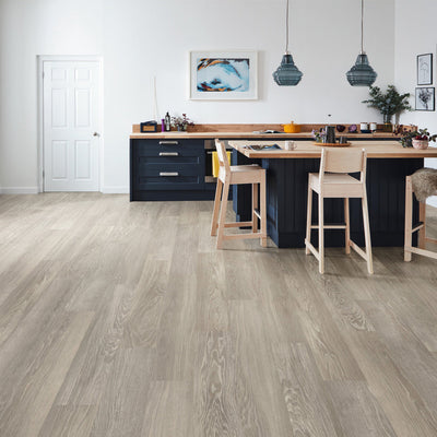 Karndean Rigid Core Grey Limed 6"x36" Luxury Vinyl Flooring