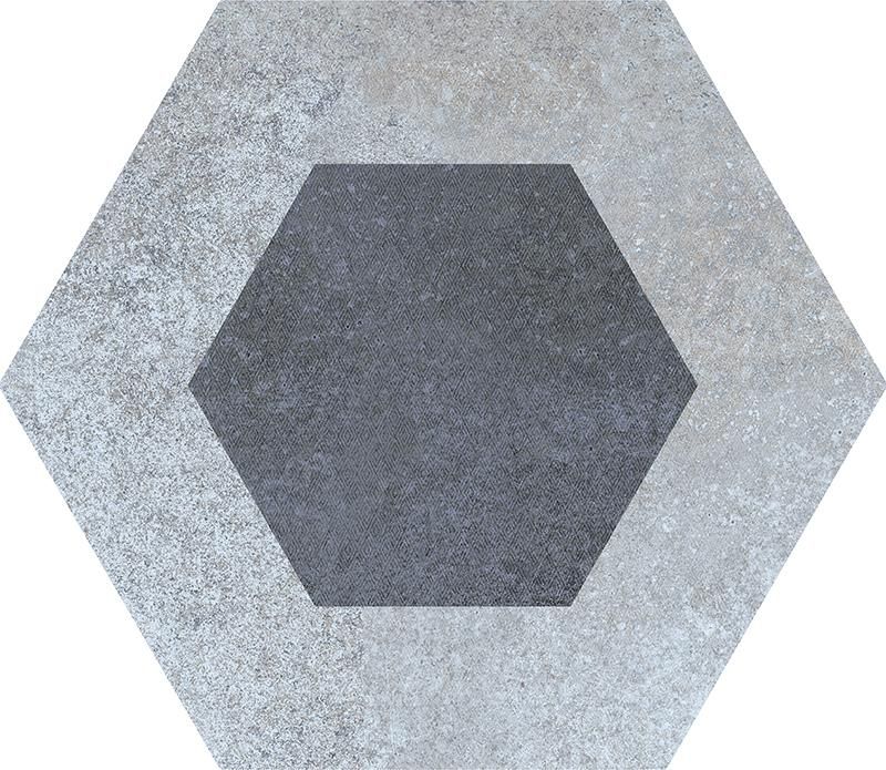 Hex Tripoli 9x10 Matte Finish Porcelain Tile