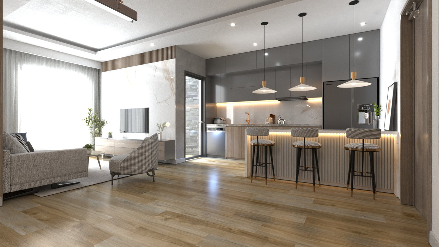 Infinity Floor Pincrest 5mm SPC LVP Flooring 7"x48"