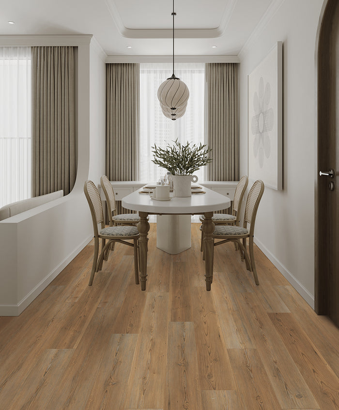 Happy Feet Reclaimed Pine 10mm Laminate Flooring 7”x47”