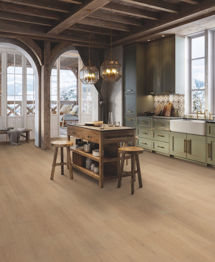 Happy Feet Alpine Oak 10mm Laminate Flooring 7”x47”
