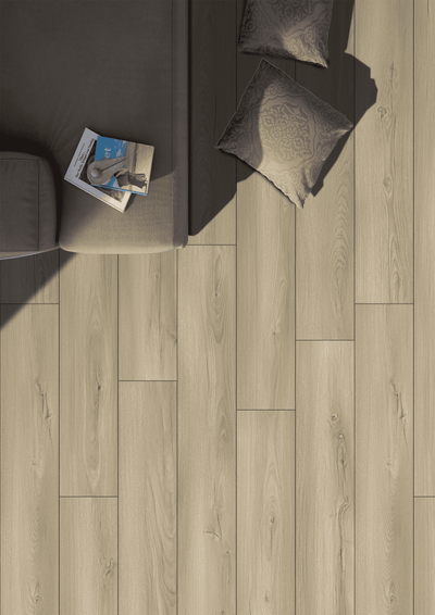 HTBC Craftsman Husk 7"x48"x12mm Laminate Flooring