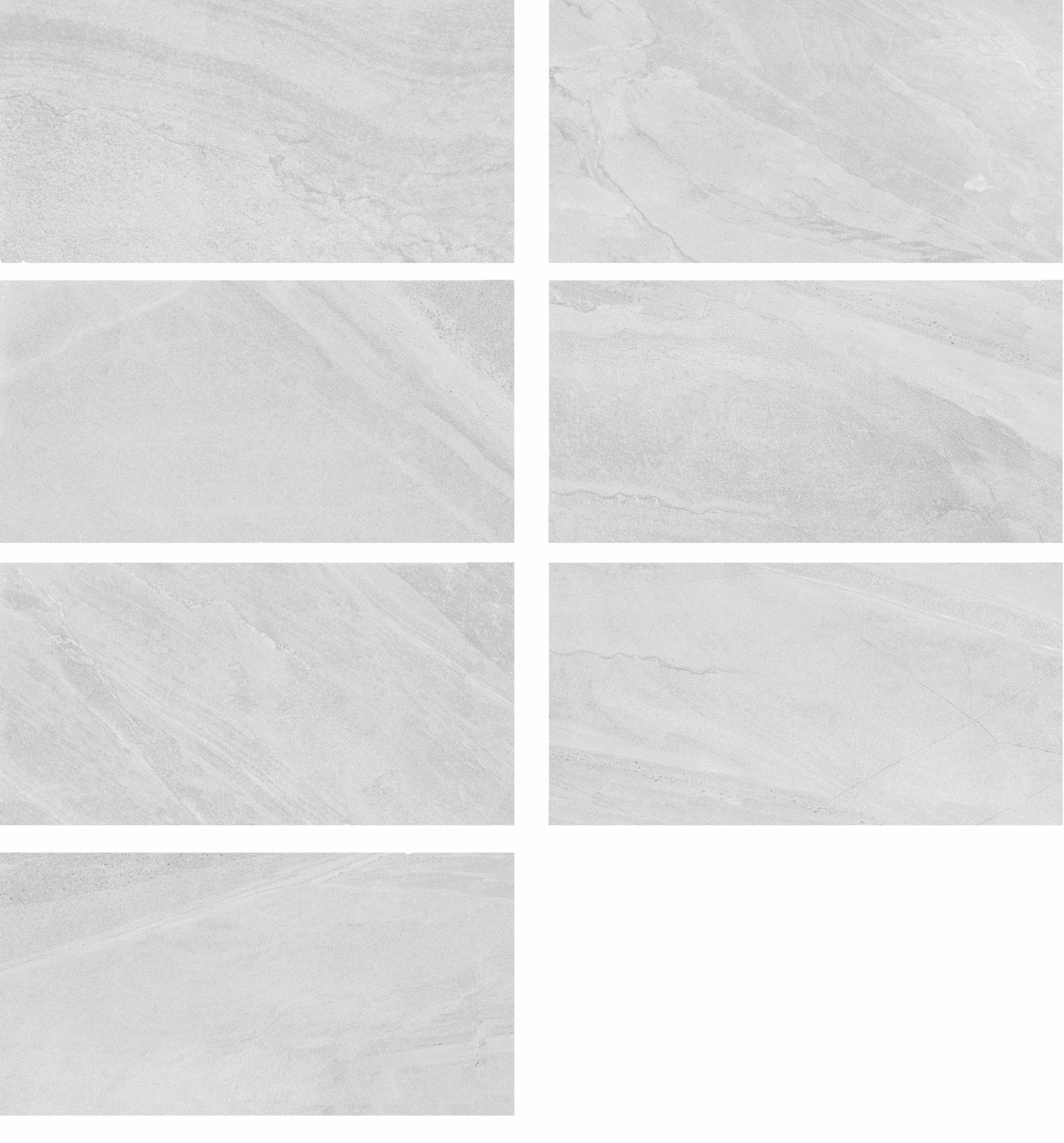 Limestone Light Grey 24x48 Matte Slate Look Porcelain