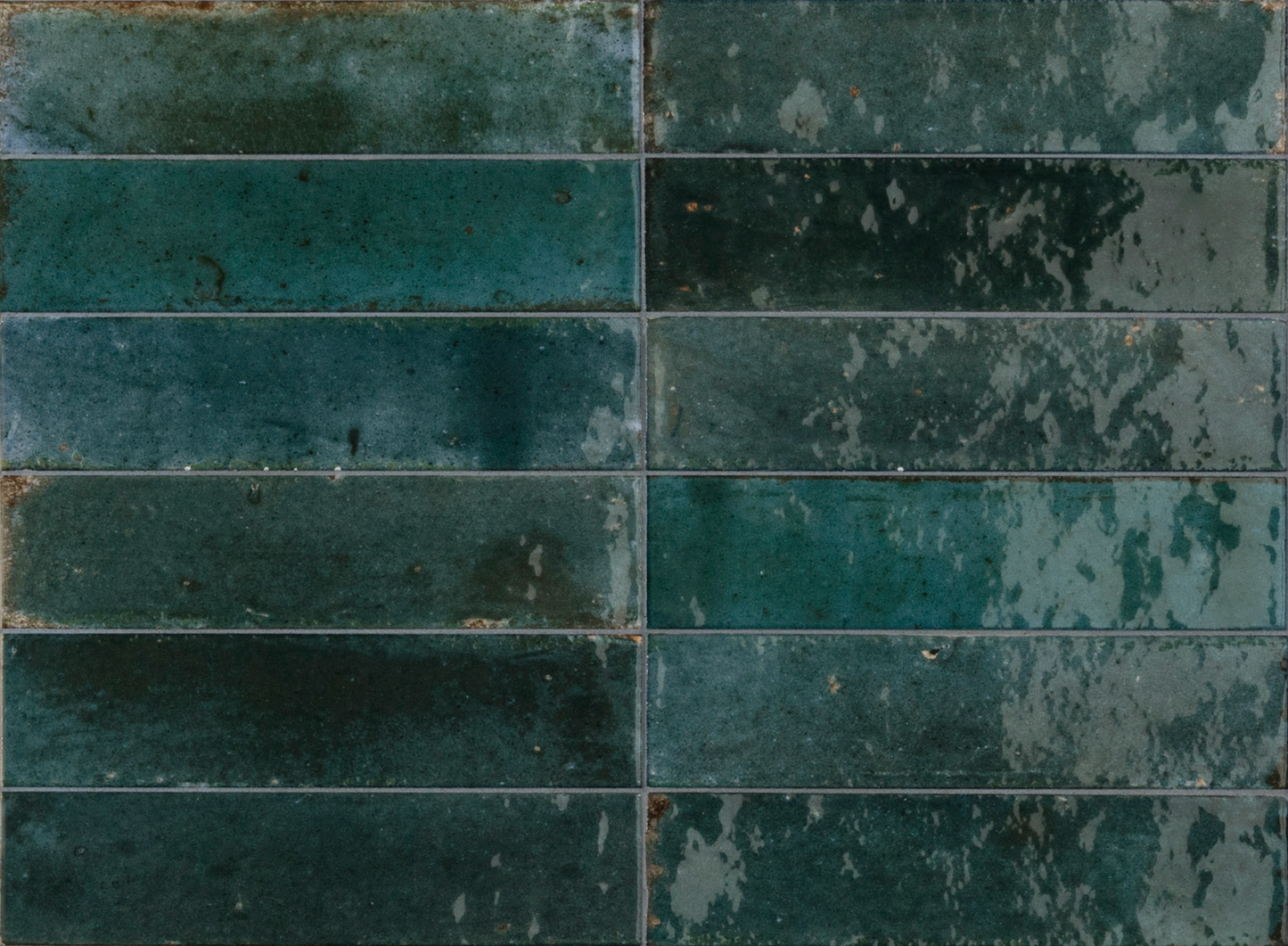 Lume Blue 2x9 Polished Finish Porcelain Subway Tile Backsplash