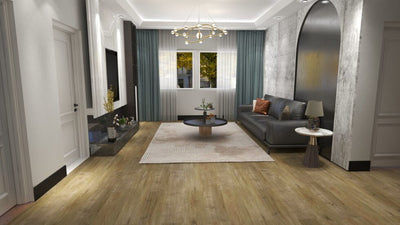 HTBC Resilience Lunar 7"x48"x12mm Laminate Flooring