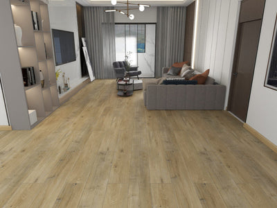 HTBC Resilience Lunar 7"x48"x12mm Laminate Flooring
