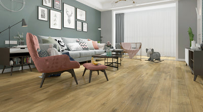 Opus Floors Mackenzie Oak II 8"x 48"x12mm Laminate Flooring