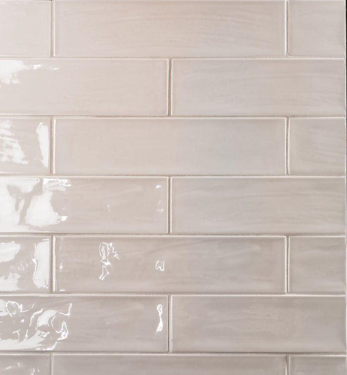 Maiolica Linen 3x12 Polished Ceramic Subway Tile - Backsplash