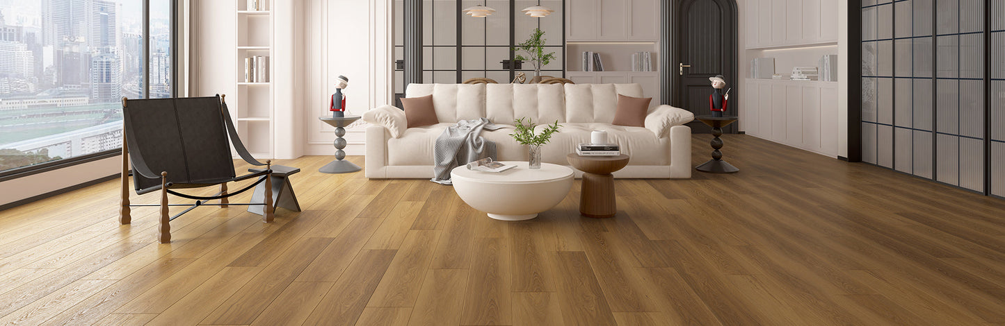 Opus Floors Mallory Oak 9"x60"x12mm Laminate Flooring