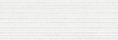 Manhattan White 13"x40" Matte Decorative Ceramic Tile