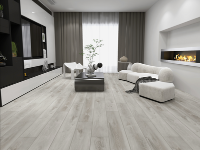 Manorfield Series Shore Oak 6.5mm Vinyl Flooring 9"x60"