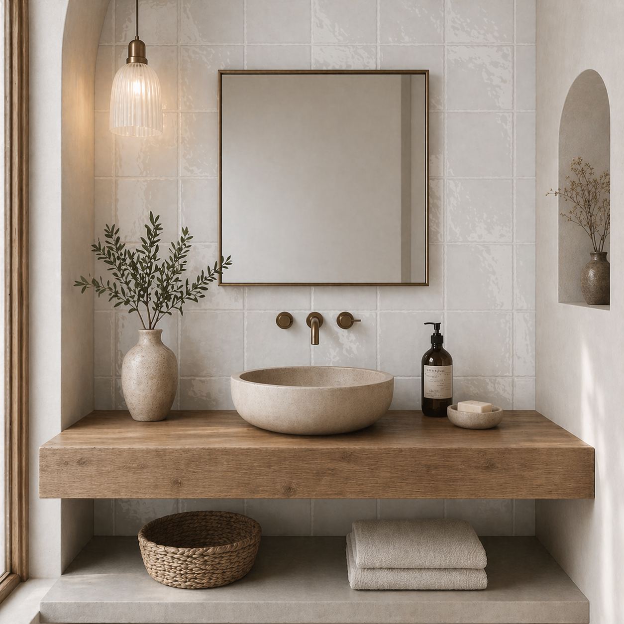 Manufatti Cloud 8x8 Polished Porcelain Decorative Tile