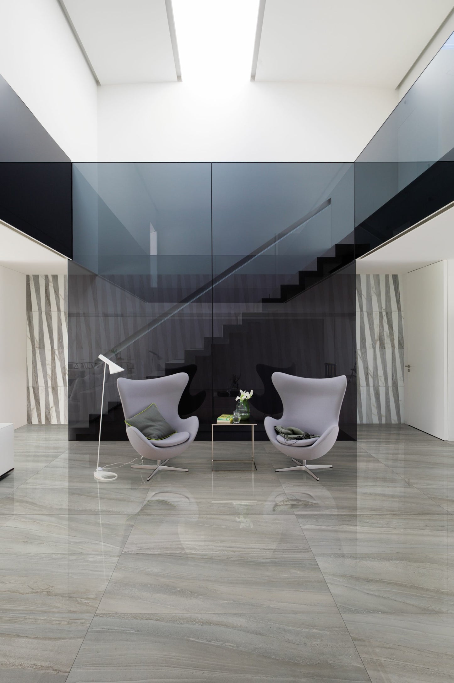 Marmo Travertino 24x48 Honed Marble Look Porcelain Tile